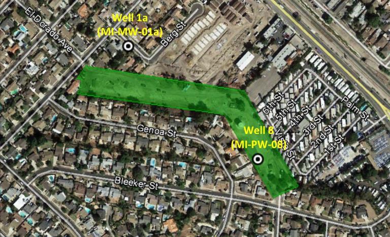 Mission Wells Map Soil Testing Locations