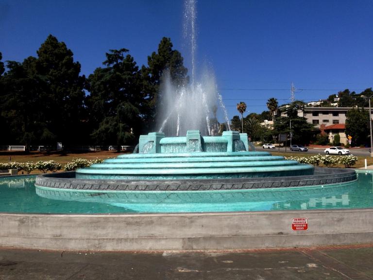 William Mulholland Memorial Fountain 