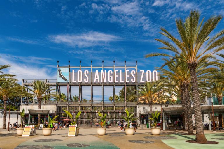Los Angeles Zoo front entrance