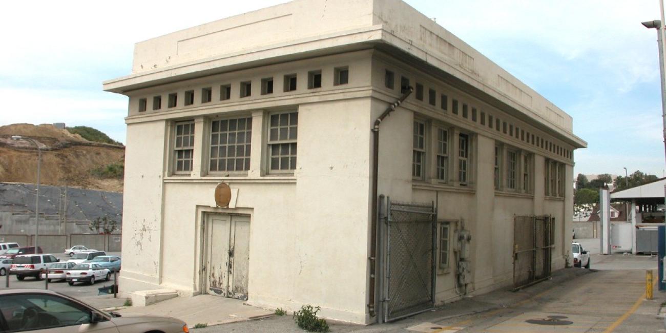 Boylston Street, Building E and side road