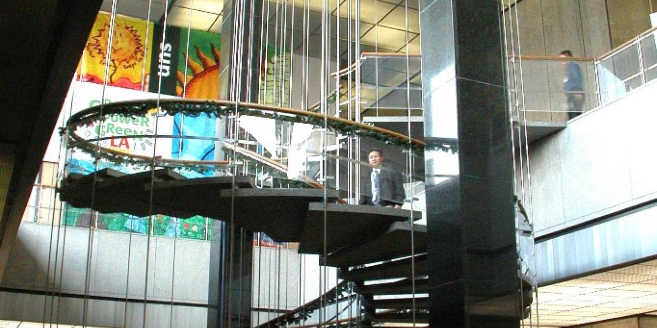 John Ferraro Building (JFB) - Spiral Staircase side