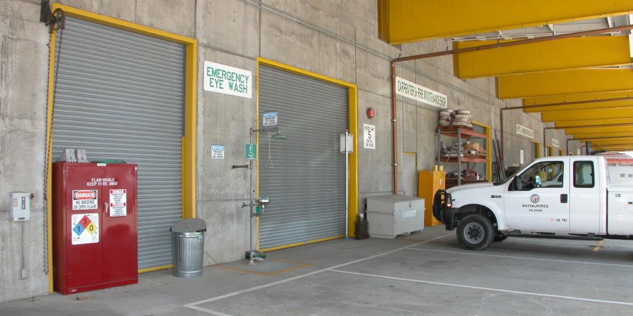 Palmetto Substations Regional Center, Covered Repair Bay