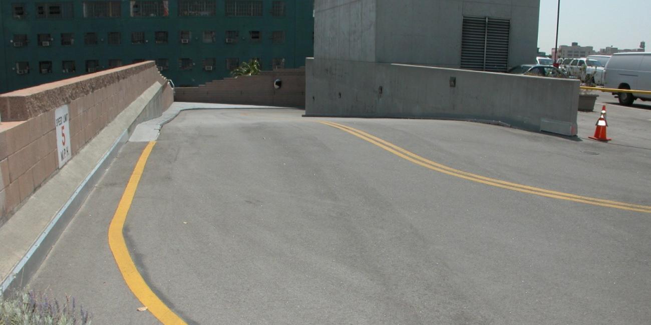 Palmetto Substations Regional Center, Rooftop Parking Lot Ramp