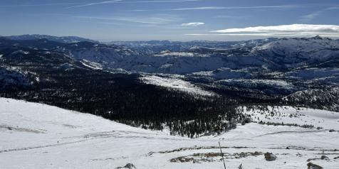 Levantamentos de neve da LADWP em 1º de março: Níveis de cobertura de neve na Serra Oriental mostram progresso