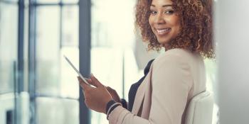 woman in office